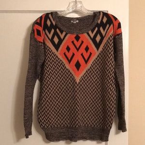 Geometric print sweater from Urban Outfitters!